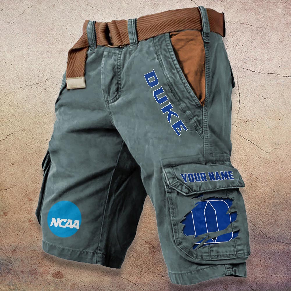 Sportswearmerch Duke Blue Devils NCAA Denim Short For Fan