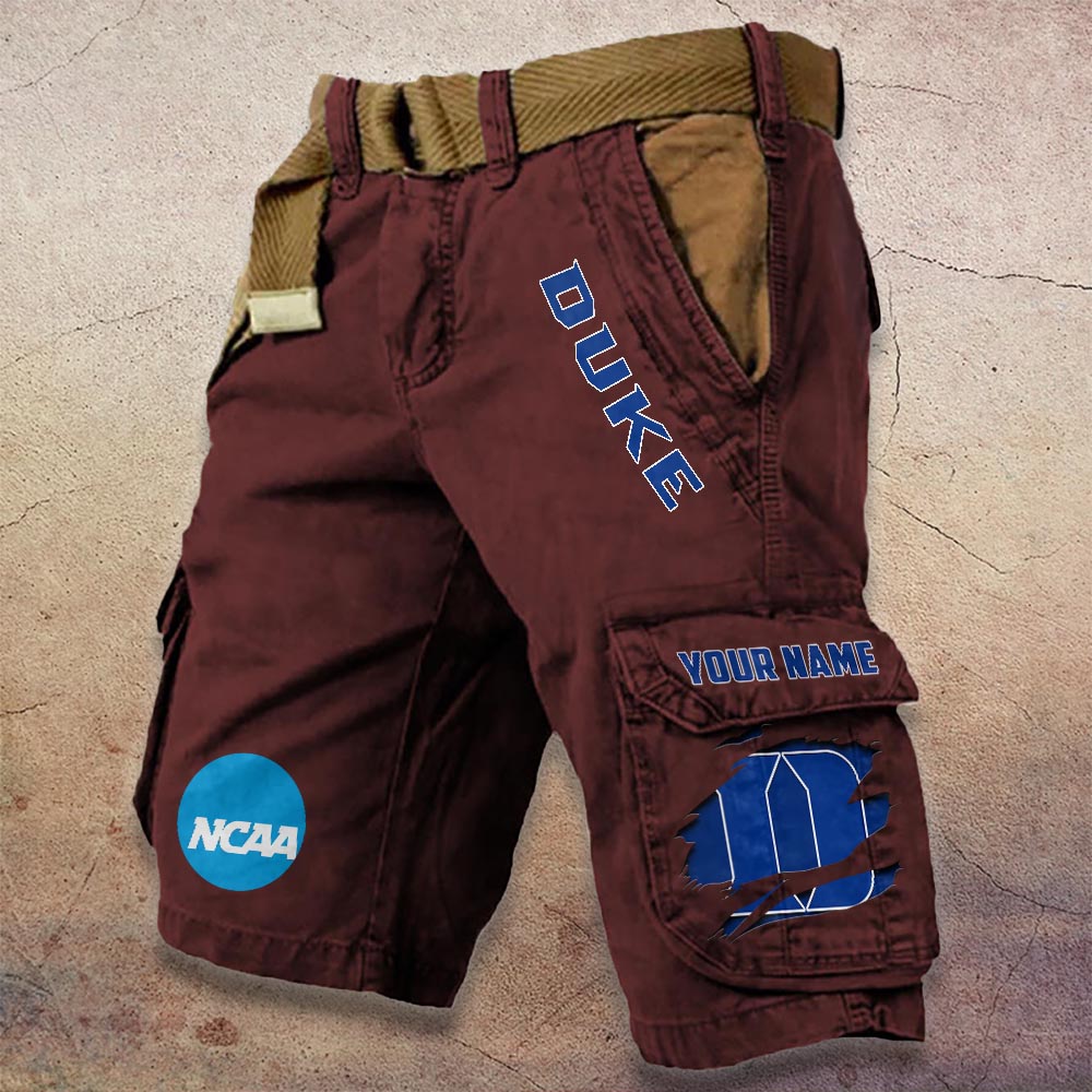 Sportswearmerch Duke Blue Devils NCAA Denim Short For Fan