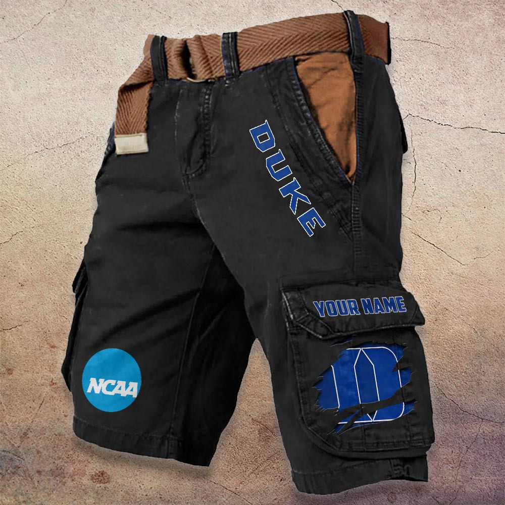 Sportswearmerch Duke Blue Devils NCAA Denim Short For Fan