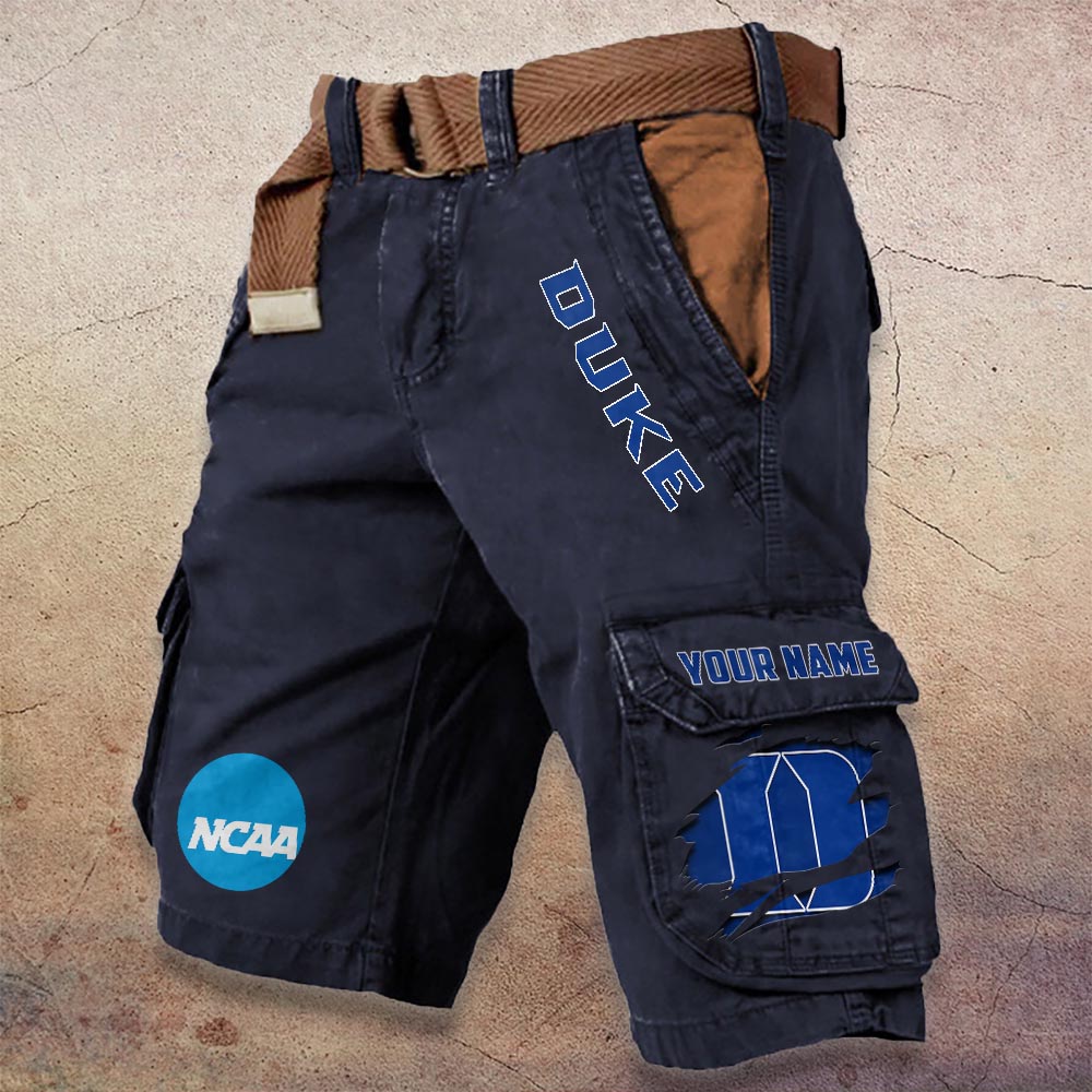 Sportswearmerch Duke Blue Devils NCAA Denim Short For Fan