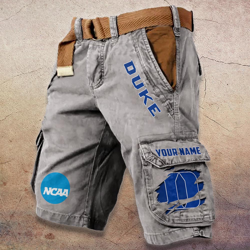 Sportswearmerch Duke Blue Devils NCAA Denim Short For Fan
