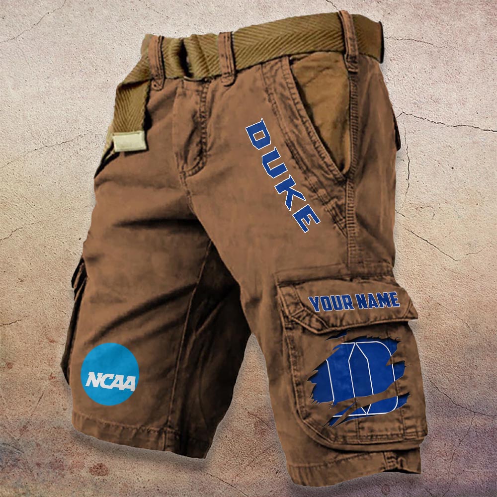 Sportswearmerch Duke Blue Devils NCAA Denim Short For Fan