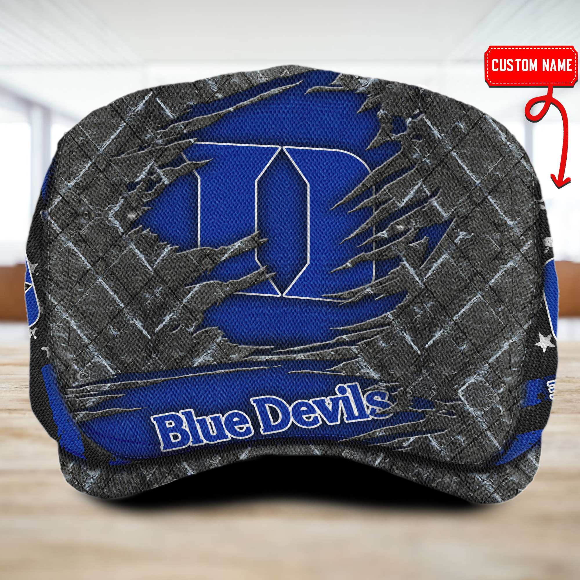 Sportswearmerch Duke Blue Devils NCAA Flat Cap For Fan