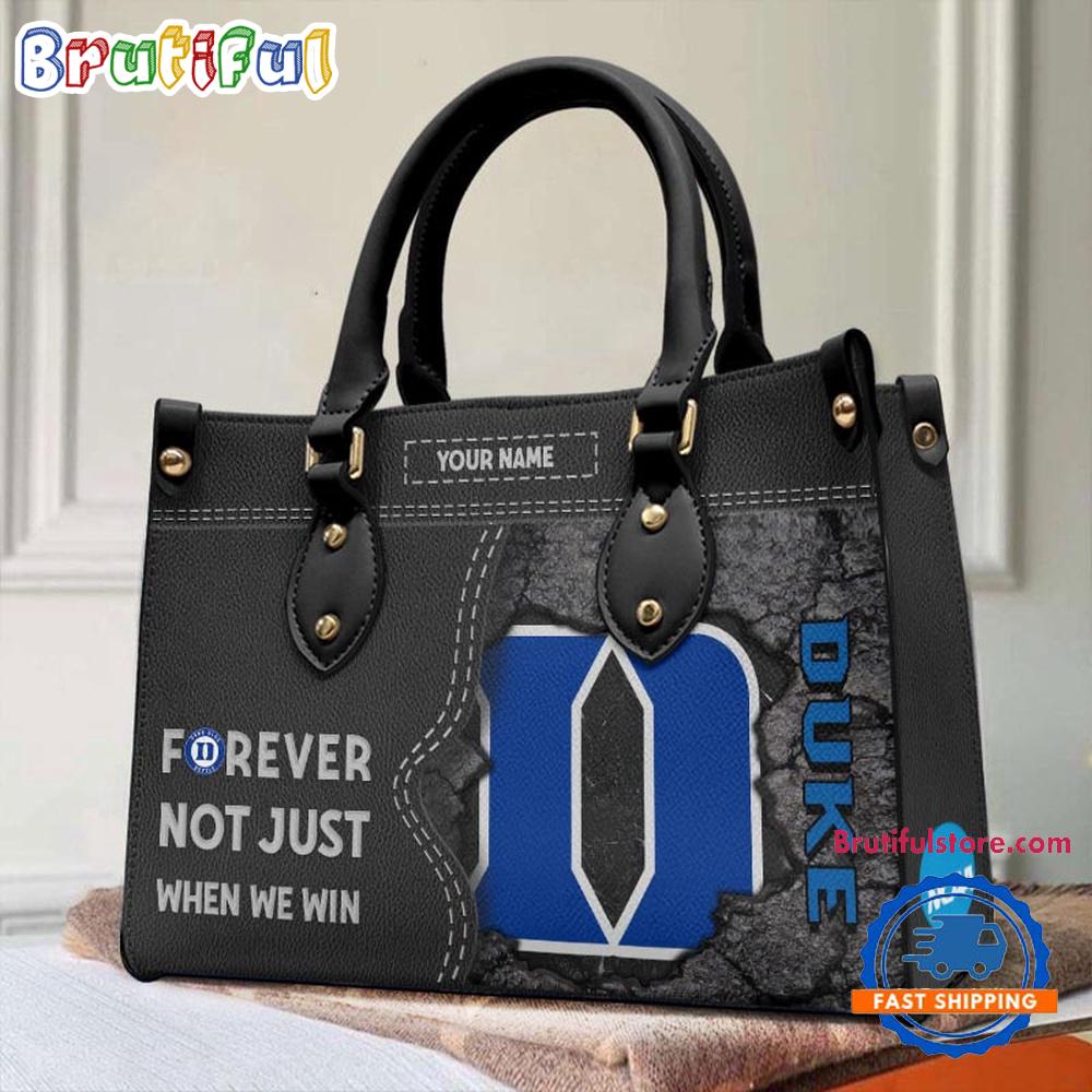 Sportswearmerch Duke Blue Devils NCAA Leather Hand Bag For Fan