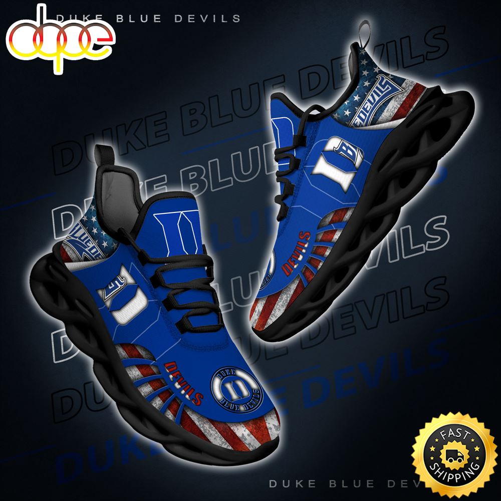 Sportswearmerch Duke Blue Devils NCAA Max Soul Shoes Sneakers For Men And Women