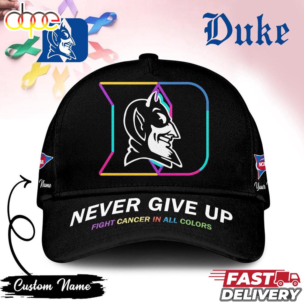 Sportswearmerch Duke Devils NCAA Fight Cancer In Classic Cap For Fan