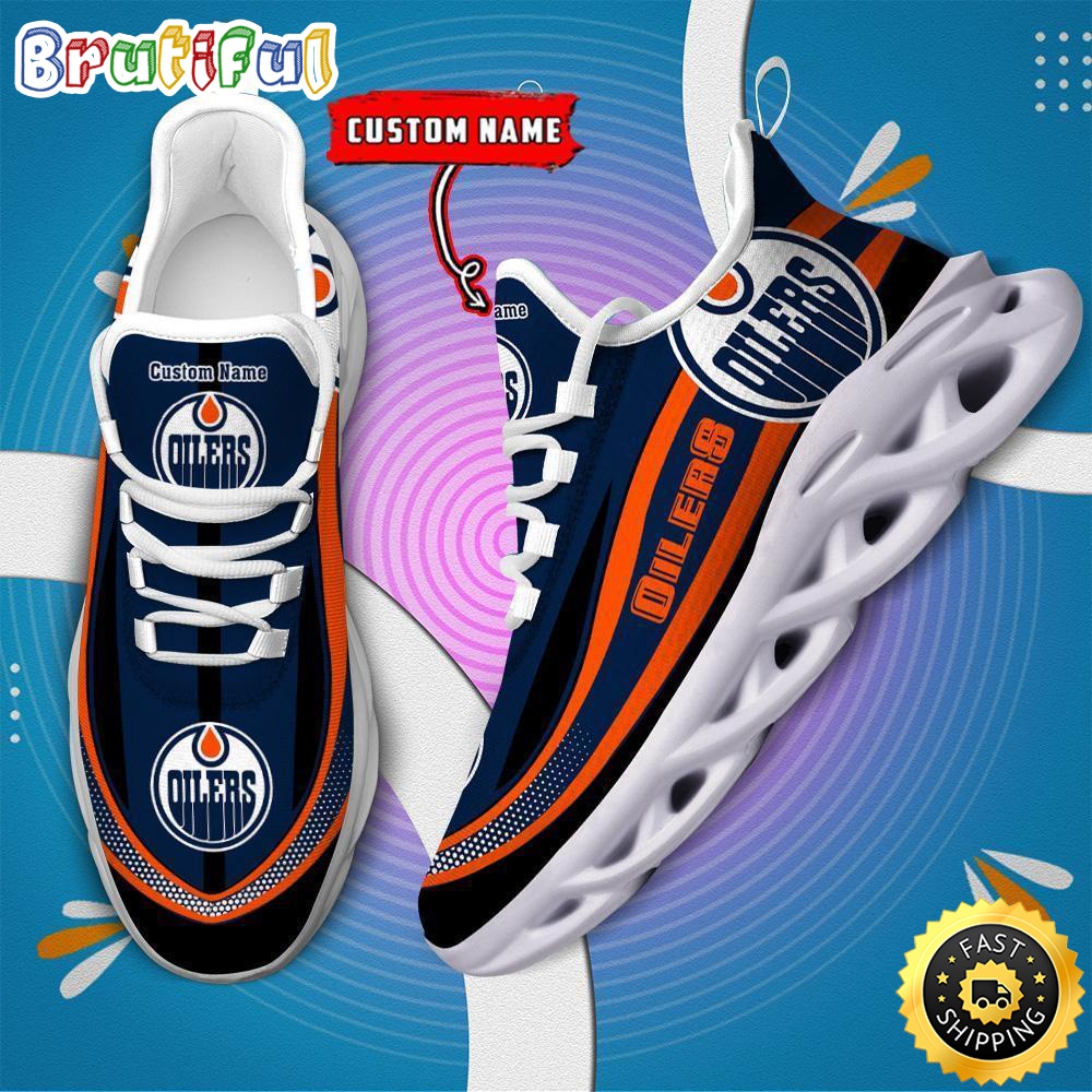Sportswearmerch Edmonton Oilers NHL Clunky Max Soul Shoes For Fan