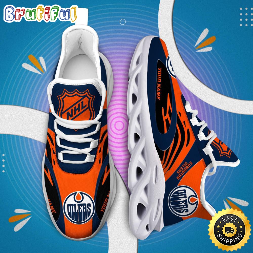 Sportswearmerch Edmonton Oilers NHL Max Soul Shoes For Fan