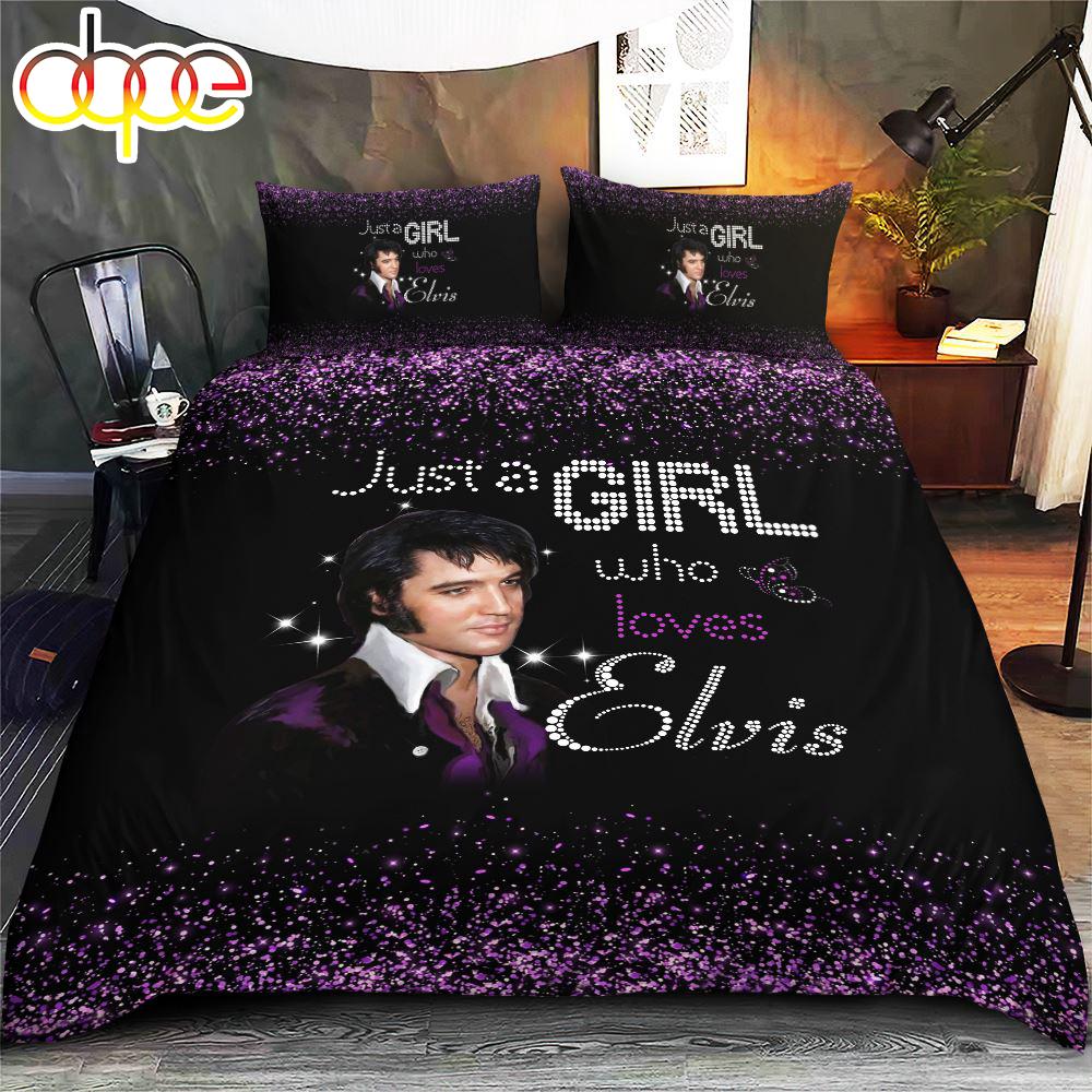 Sportswearmerch Elvis Presley Music Bedding Set For Fan