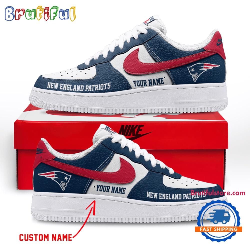 Sportswearmerch England Patriots NFL Air Low-Top Shoes For Men And Women