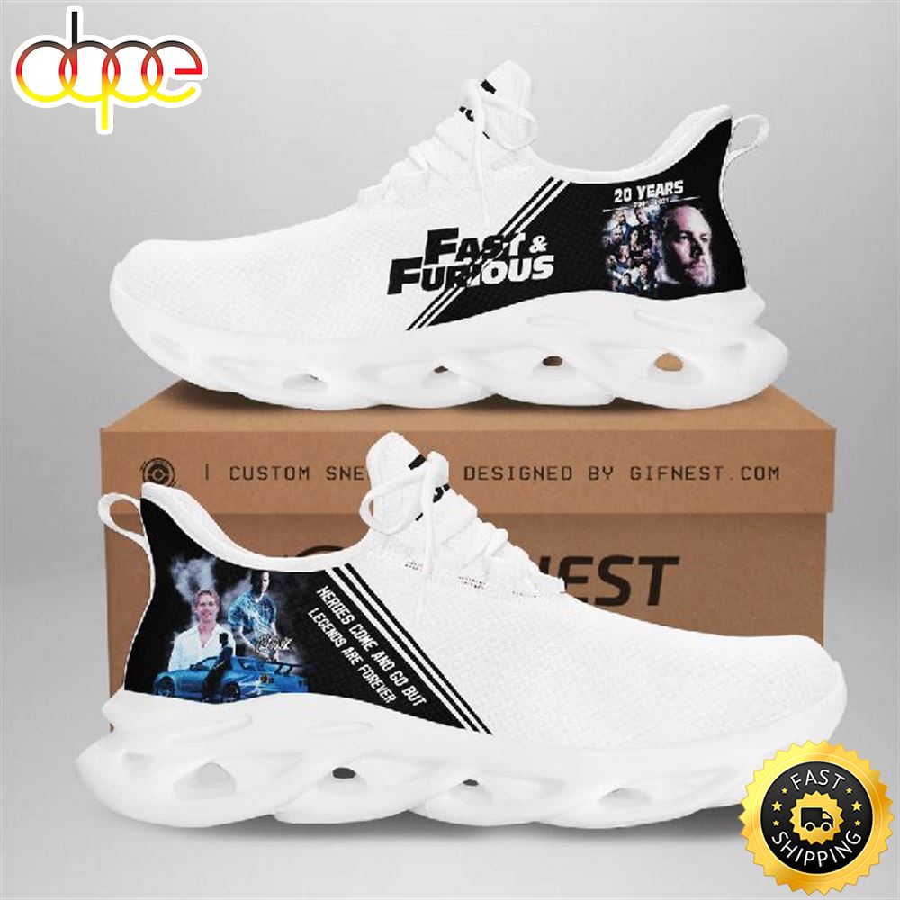 Sportswearmerch Fast Furious Movie Max Soul Shoes Sneakers For Men And Women
