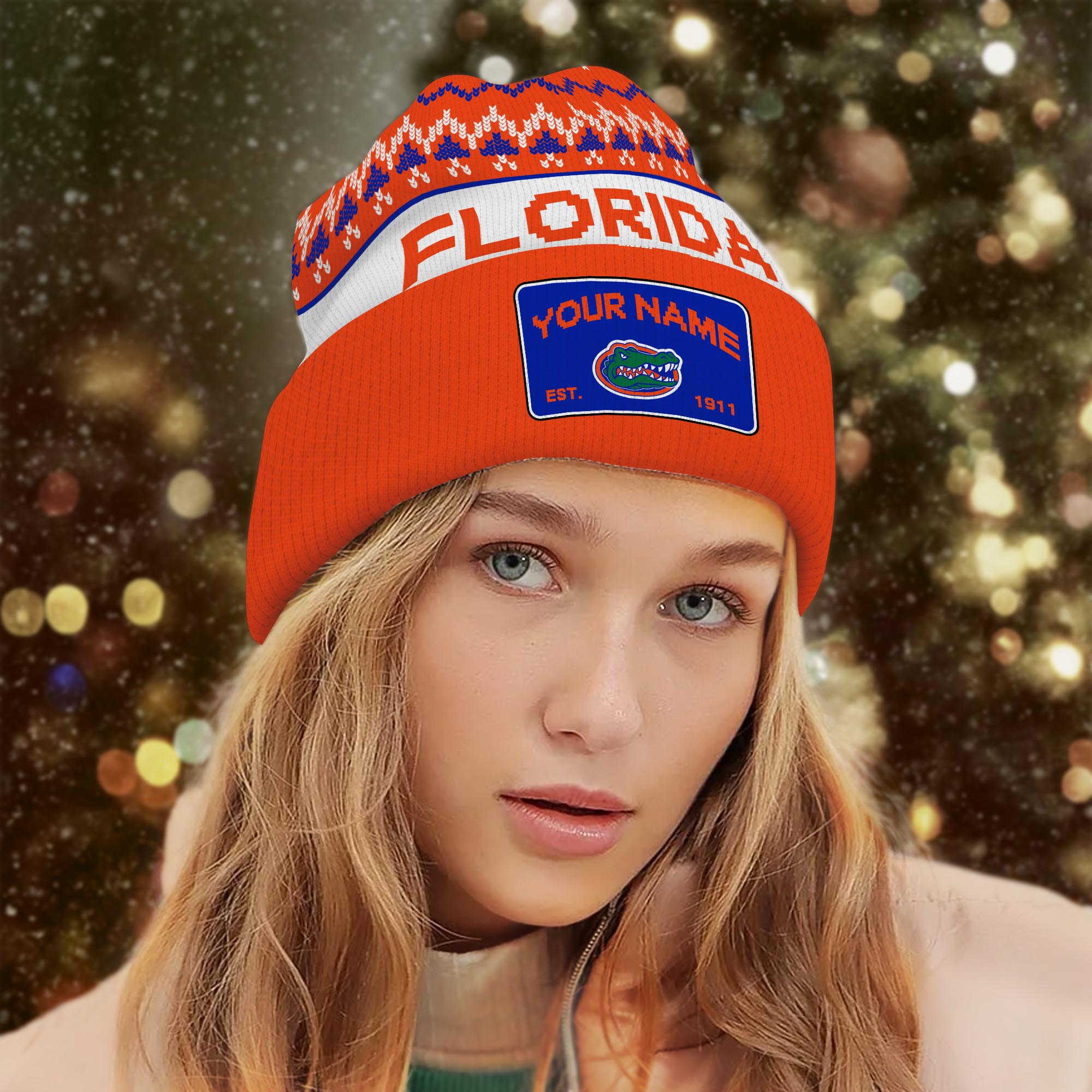 Sportswearmerch Florida Gators NCAA Christmas Beanie Hat For Fan