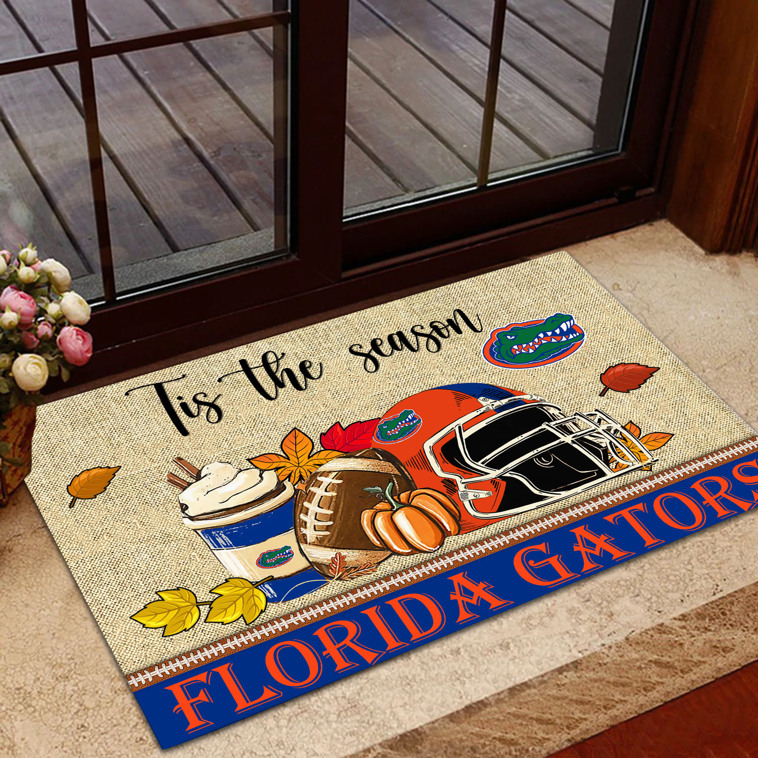 Sportswearmerch Florida Gators NCAA Fall Football Custom Doormat For Fan