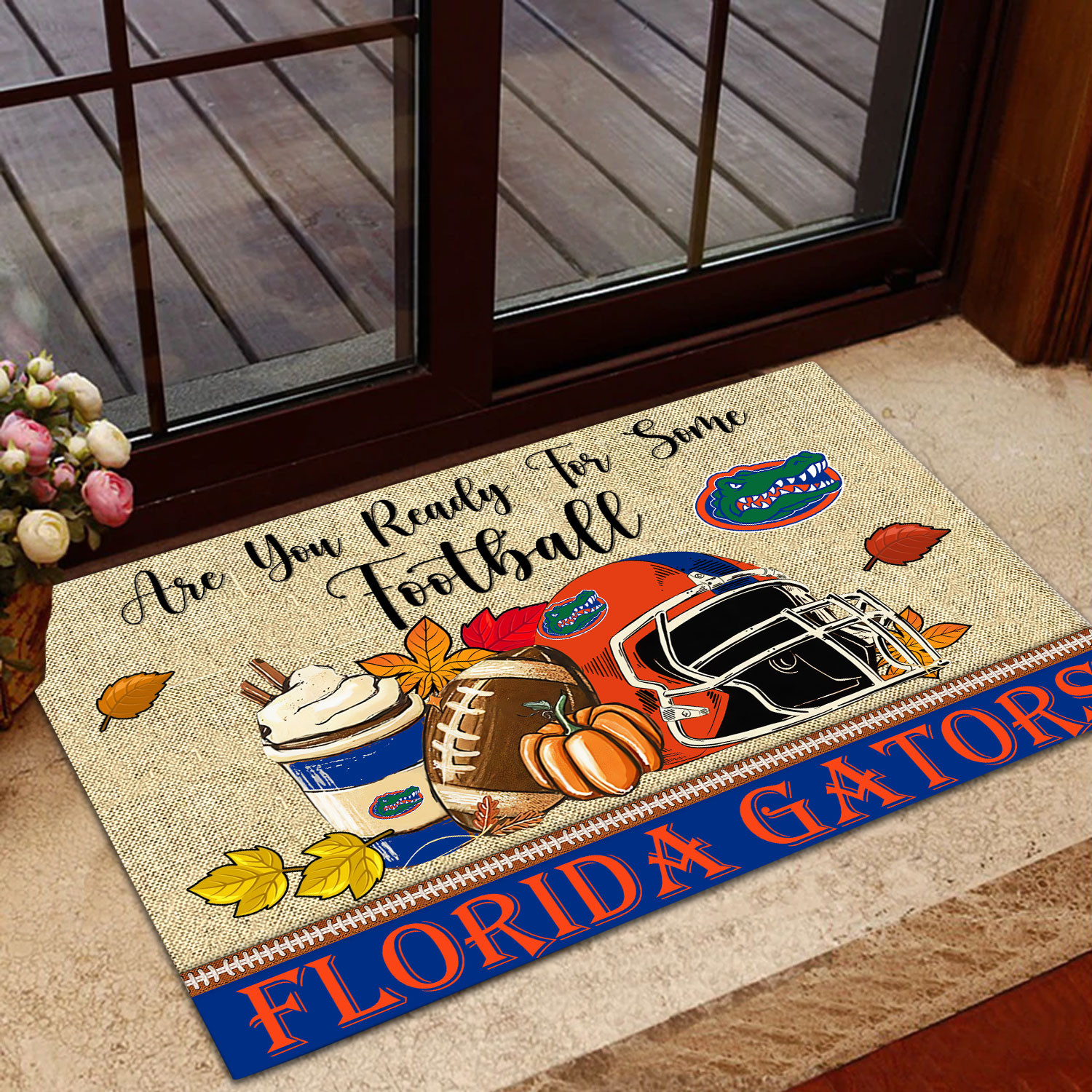 Sportswearmerch Florida Gators NCAA Fall Football Custom Doormat For Fan