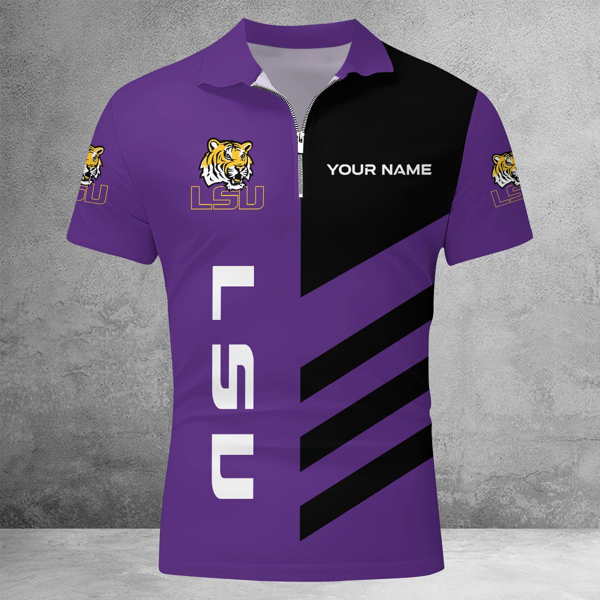 Sportswearmerch Florida Gators NCAA Lapel Zip Polo Shirt For Fan