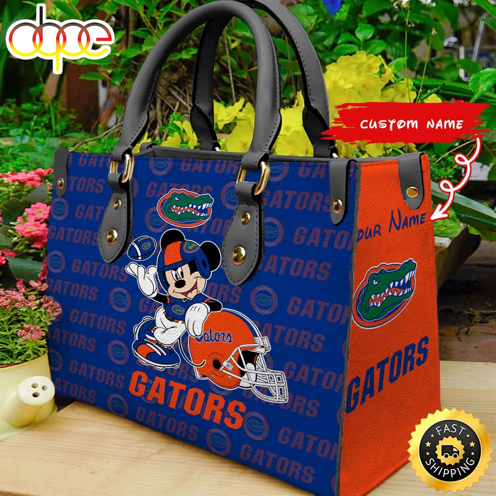Sportswearmerch Florida Gators NCAA Mickey Leather Bag For Fan