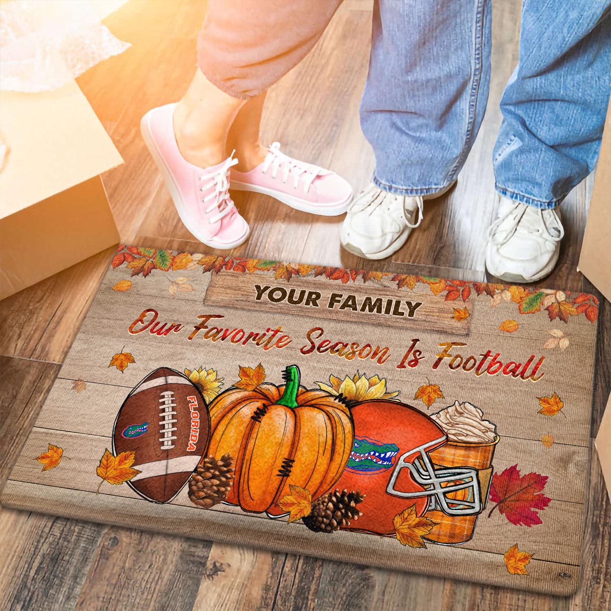 Sportswearmerch Florida Gators NCAA Our Favorite Season is Football Doormat For Fan