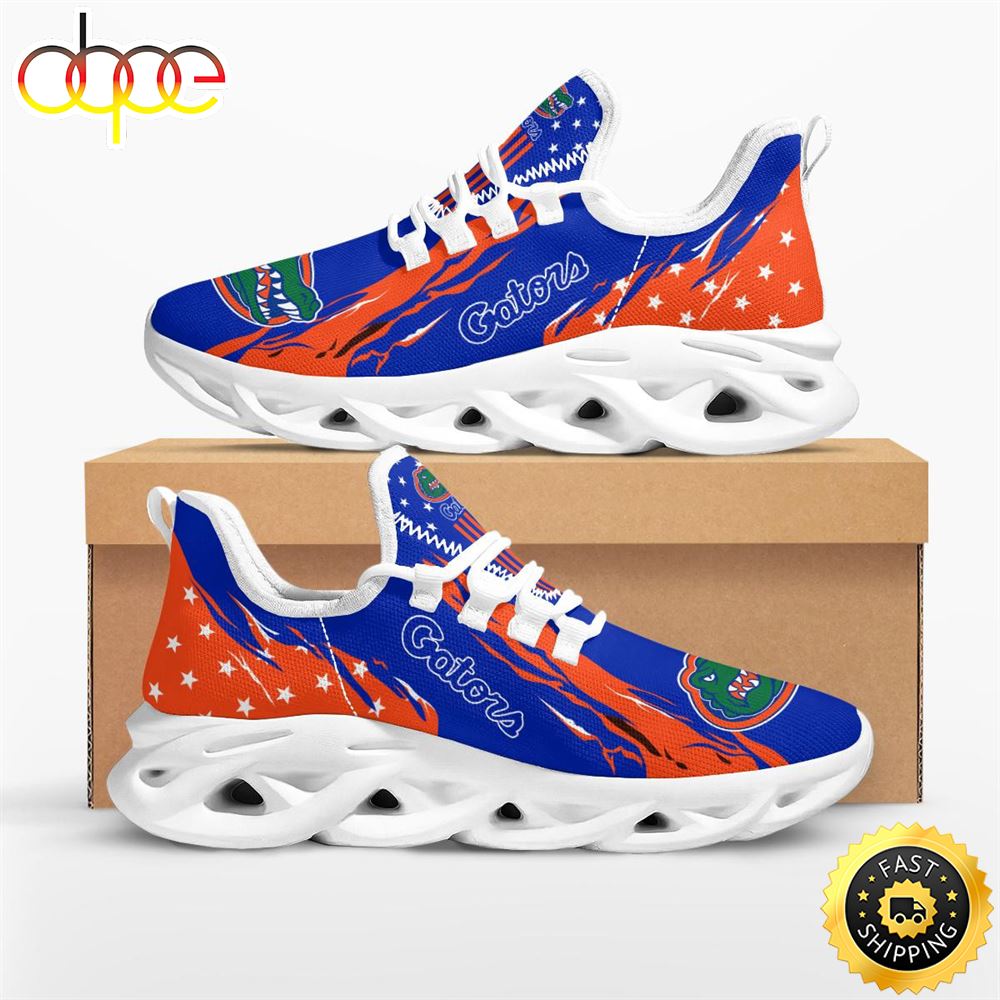 Sportswearmerch Florida Gators NCAA Stars and Stripes Max Soul Shoes Sneakers For Men And Women