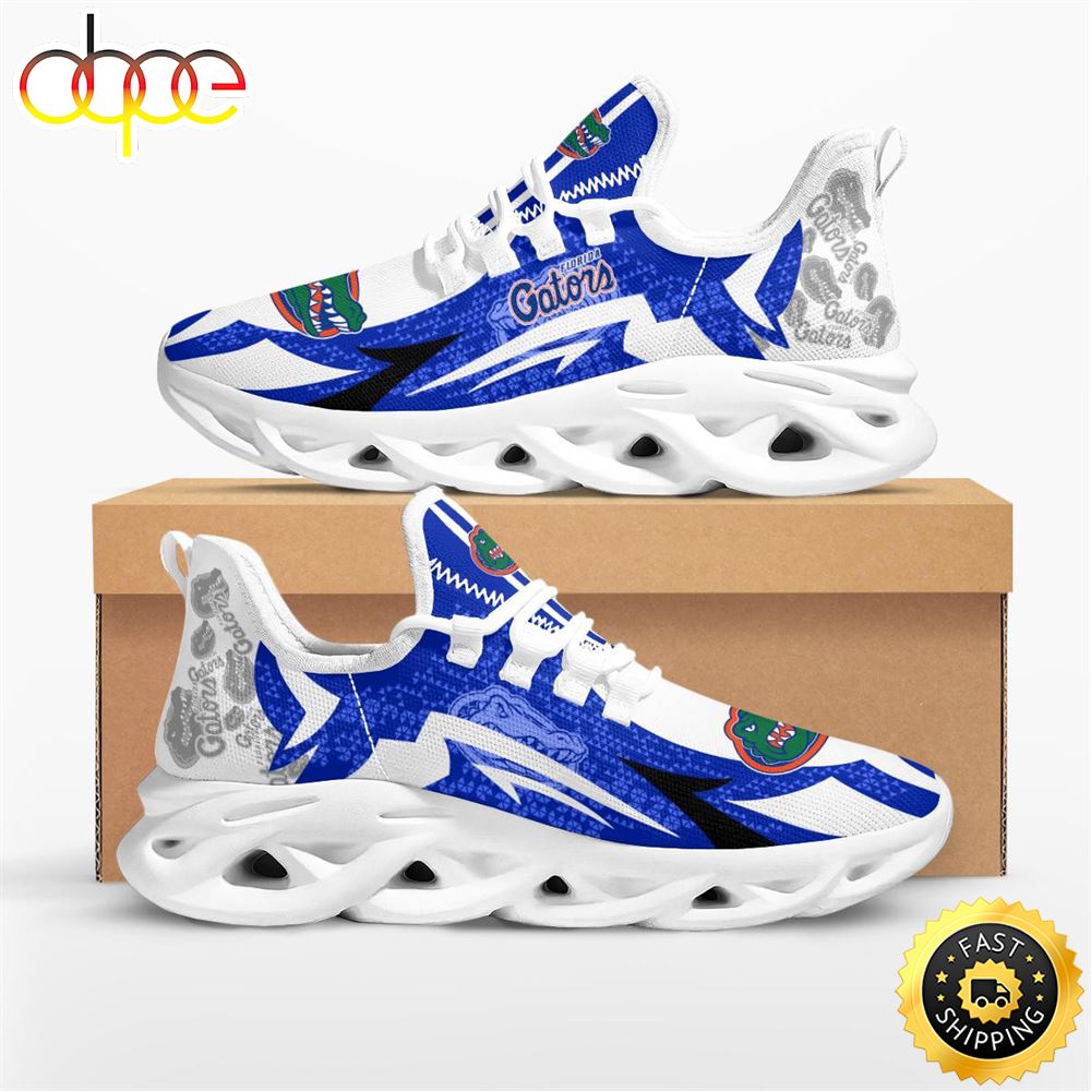 Sportswearmerch Florida Gators NCAA Symbol Geometric Pattern Max Soul Shoes Sneakers For Men And Women