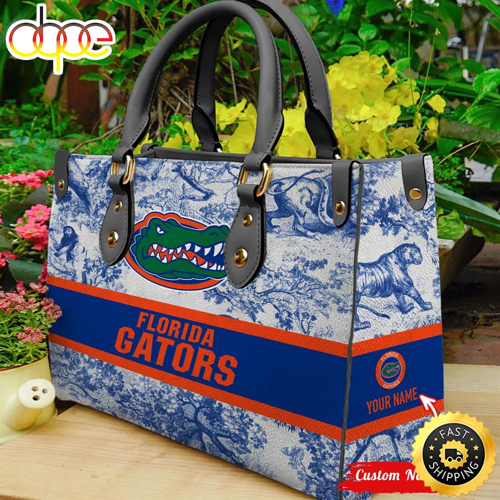 Sportswearmerch Florida Gators NCAA Women Leather Hand Bag For Fan