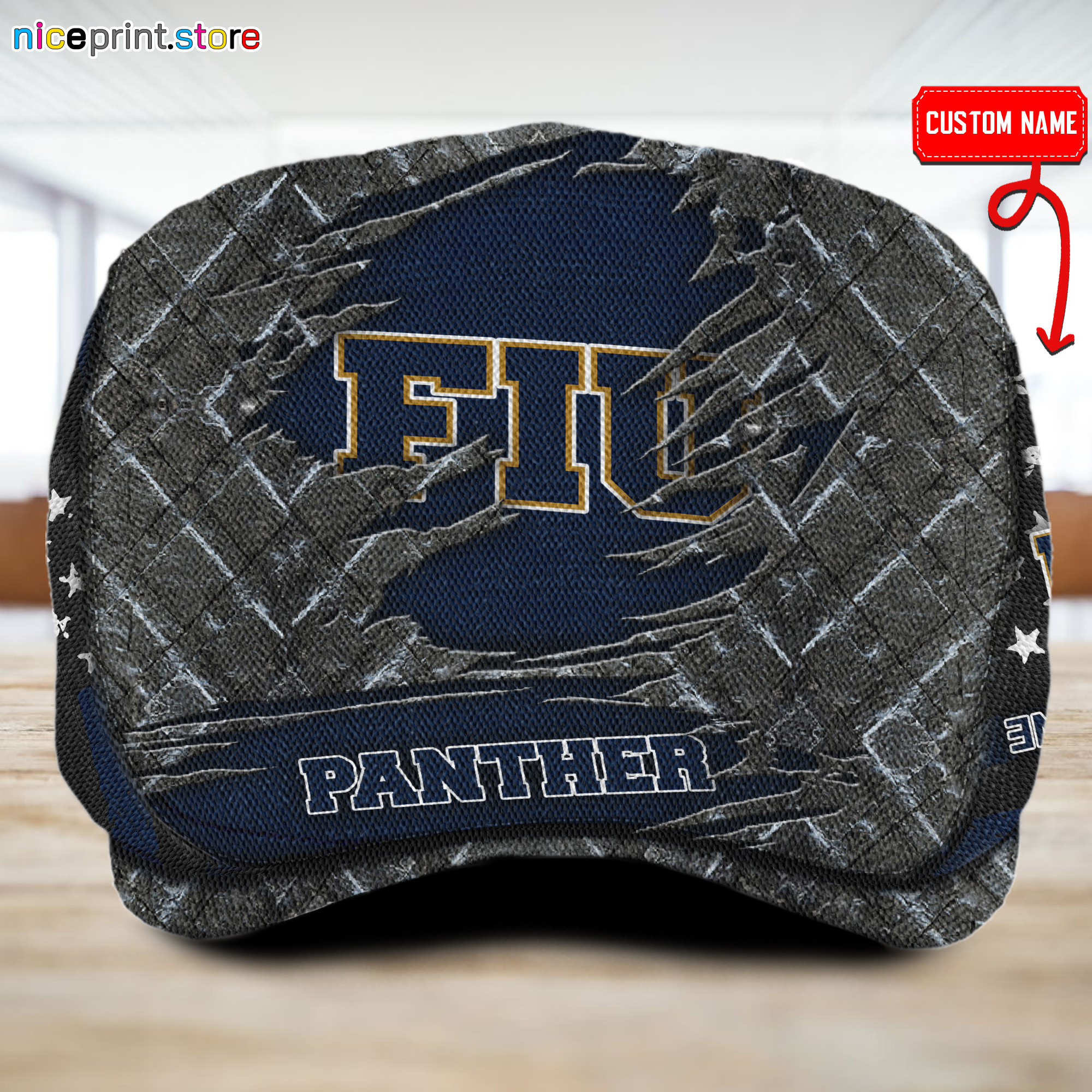Sportswearmerch Florida International Panthers NCAA Flat Cap For Fan