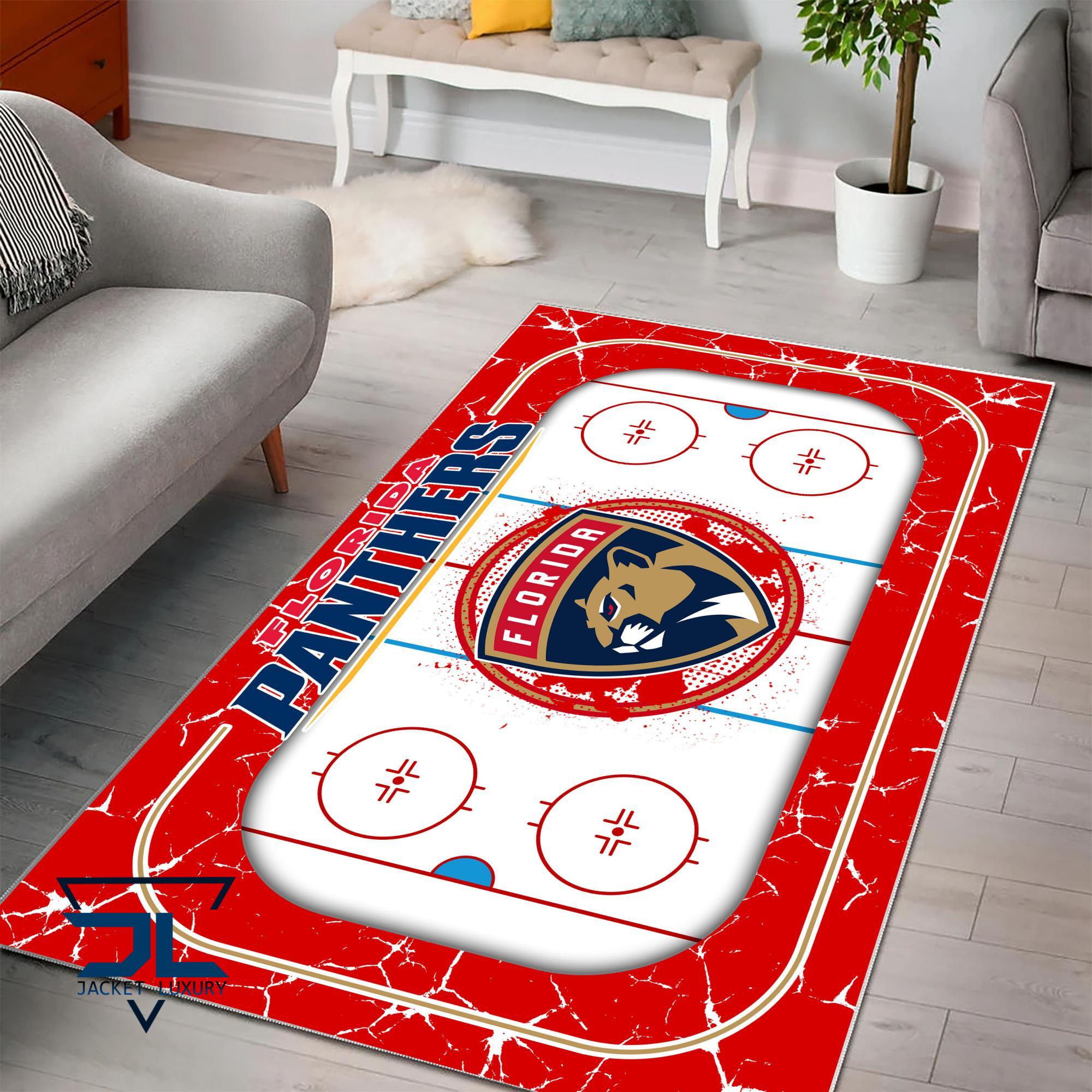 Sportswearmerch Florida Panthers NHL Area Rug For Fan