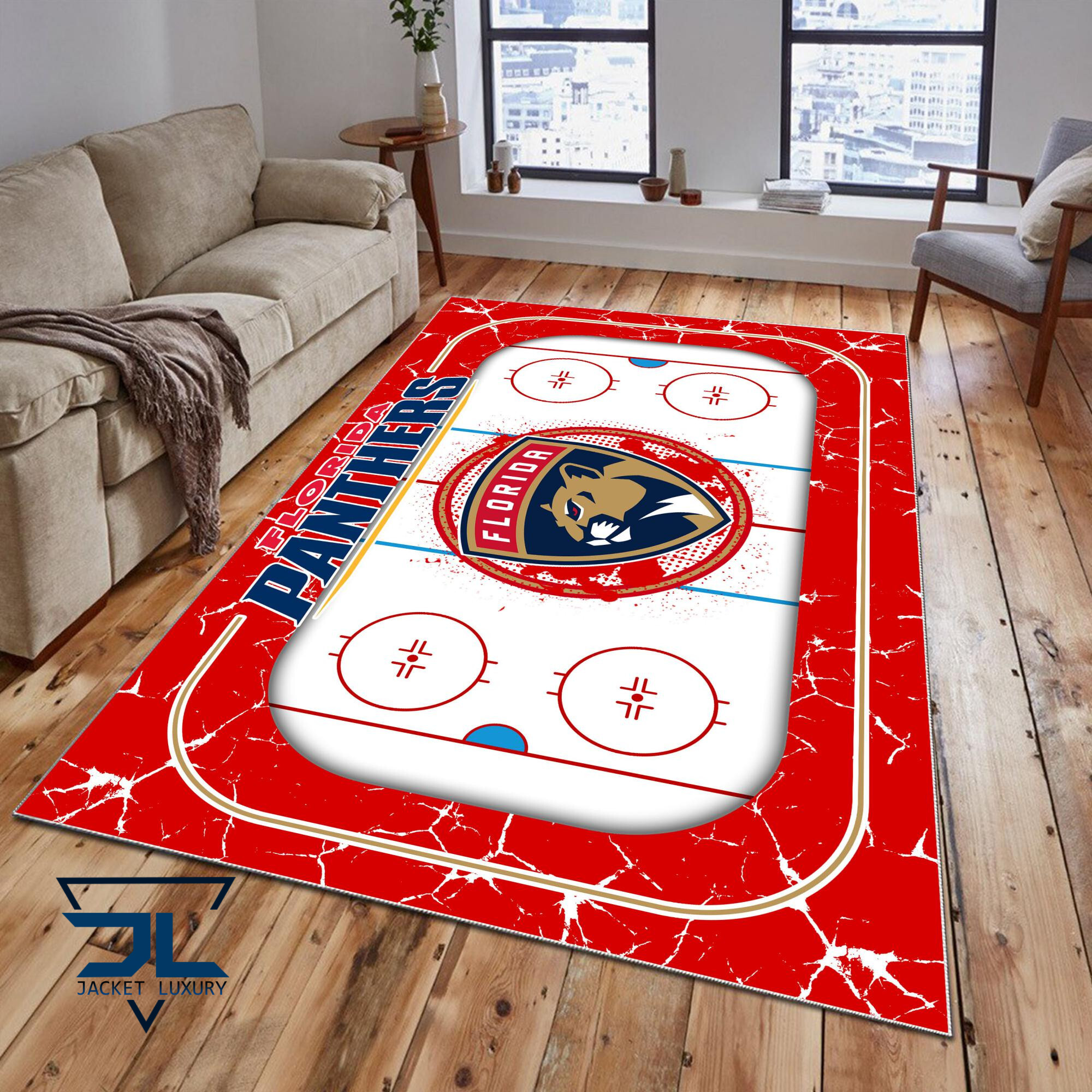 Sportswearmerch Florida Panthers NHL Area Rug For Fan