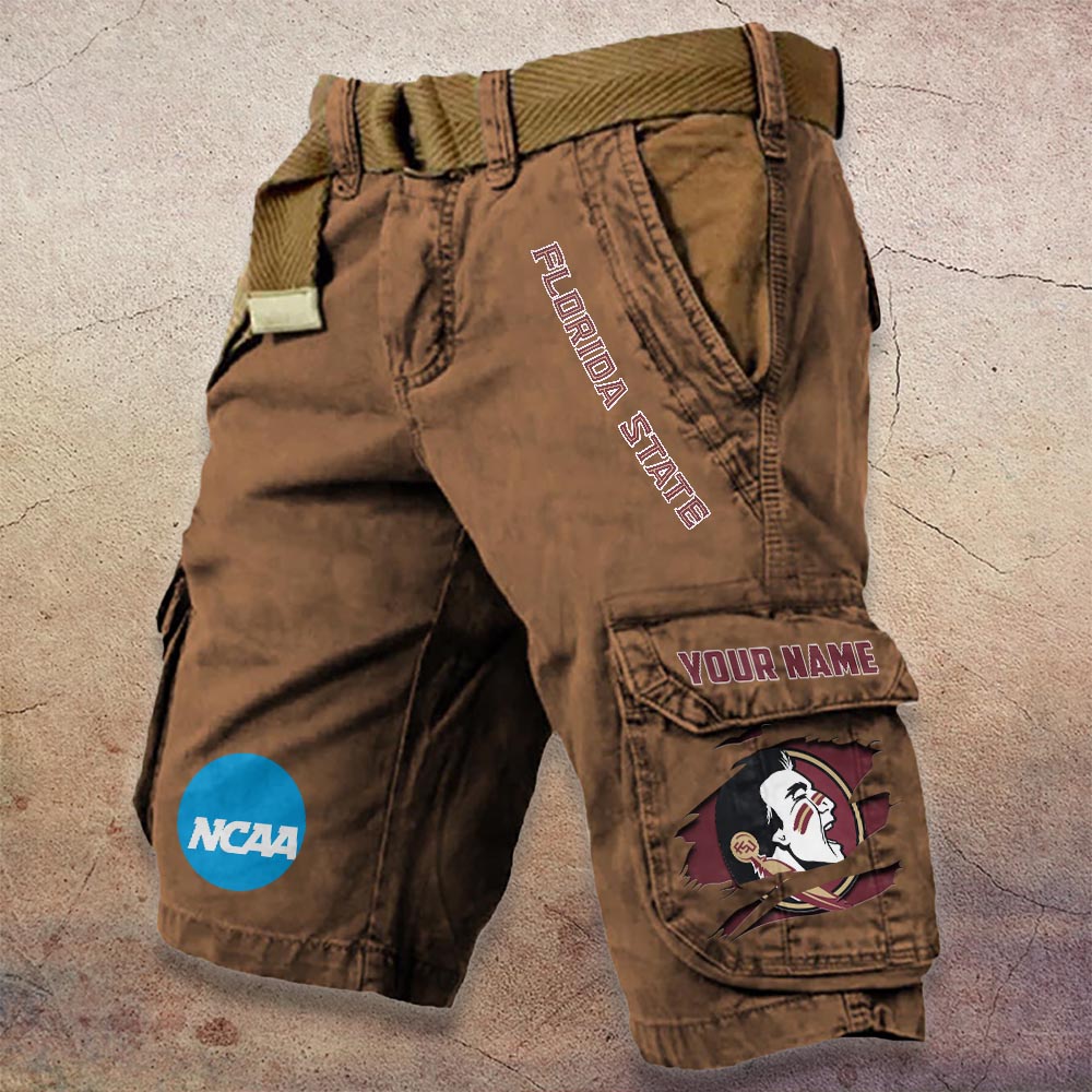 Sportswearmerch Florida State Seminoles NCAA Denim Short For Fan
