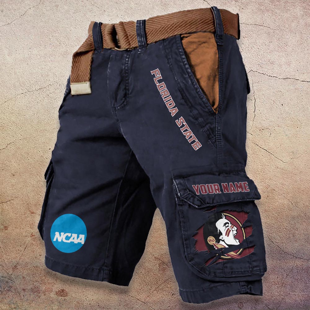 Sportswearmerch Florida State Seminoles NCAA Denim Short For Fan