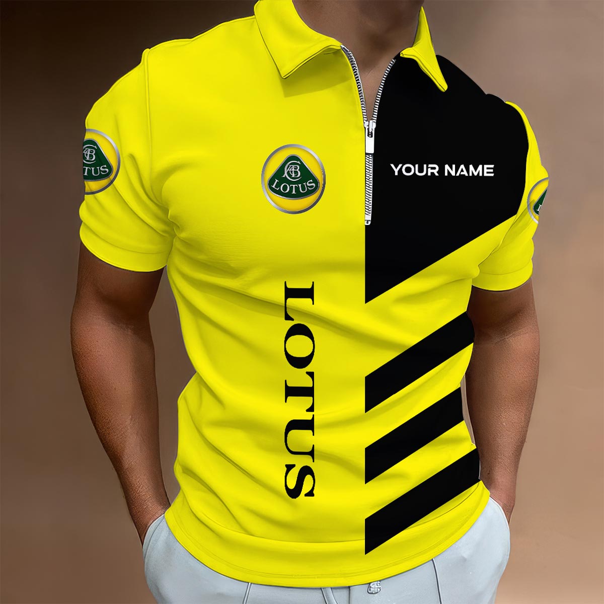 Sportswearmerch Florida State Seminoles NCAA Lapel Zip Polo Shirt For Fan