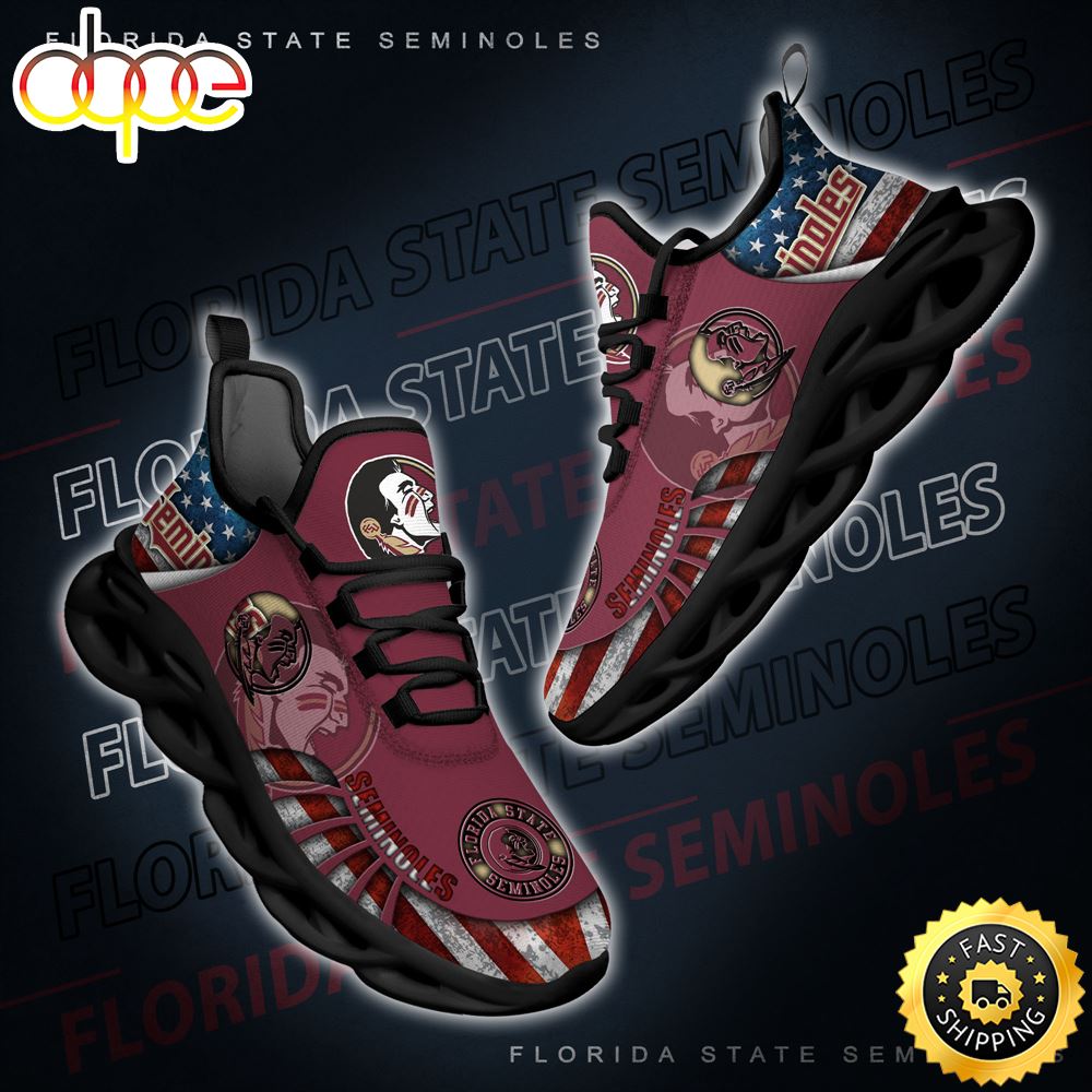 Sportswearmerch Florida State Seminoles NCAA Max Soul Shoes Sneakers For Men And Women