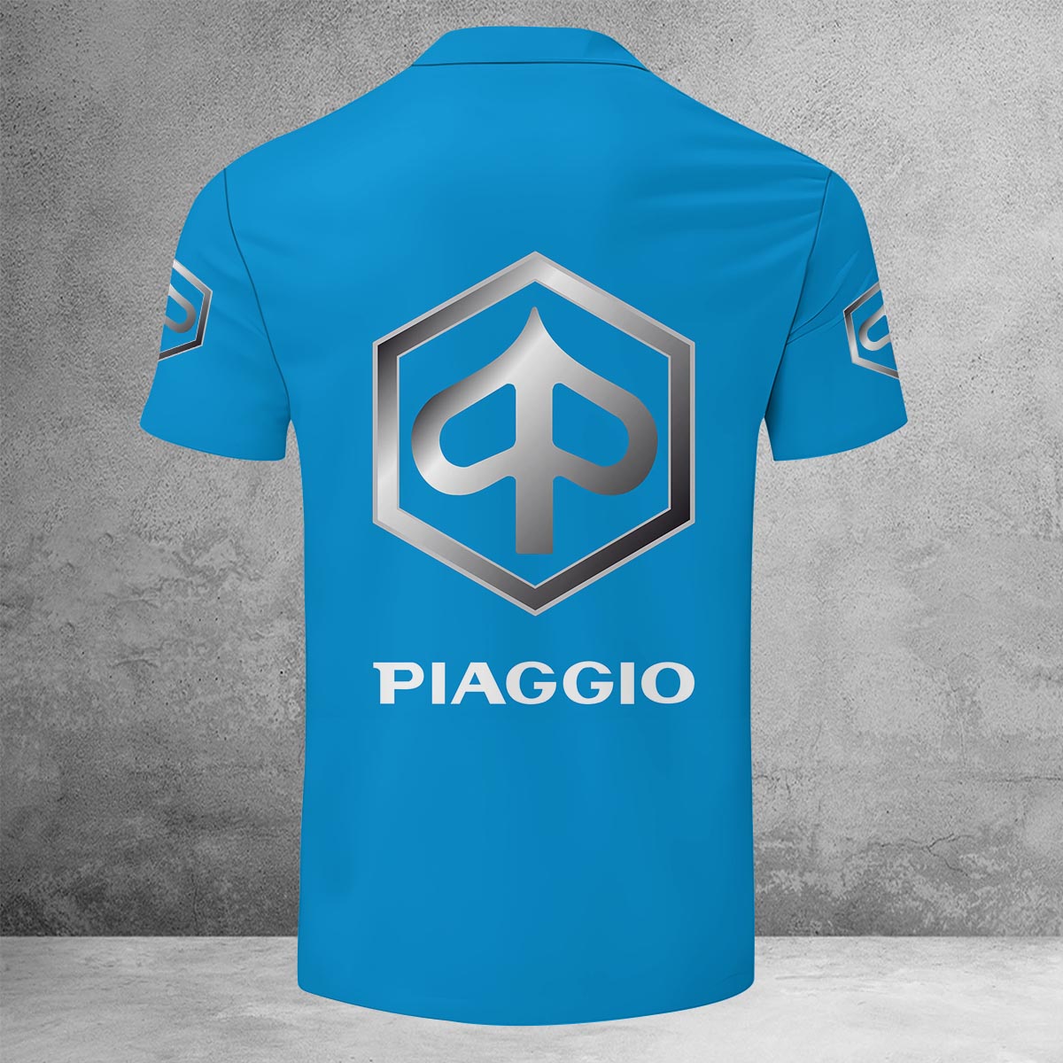 Sportswearmerch Ford Car Lapel Zip Polo Shirt For Fan