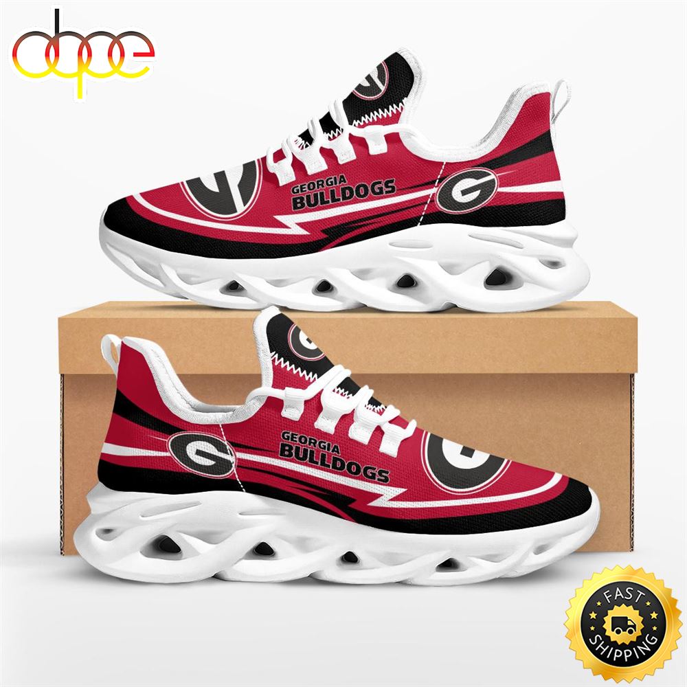 Sportswearmerch Georgia Bulldogs NCAA Are Coming Curves Max Soul Shoes Sneakers For Men And Women