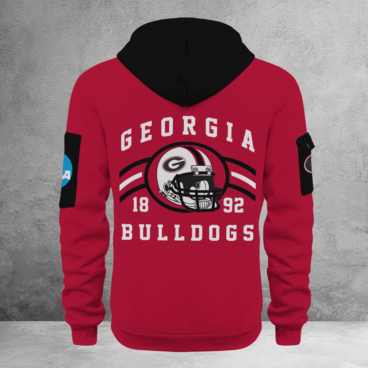 Sportswearmerch Georgia Bulldogs NCAA Half Zip Hoodie Personalized For Fan