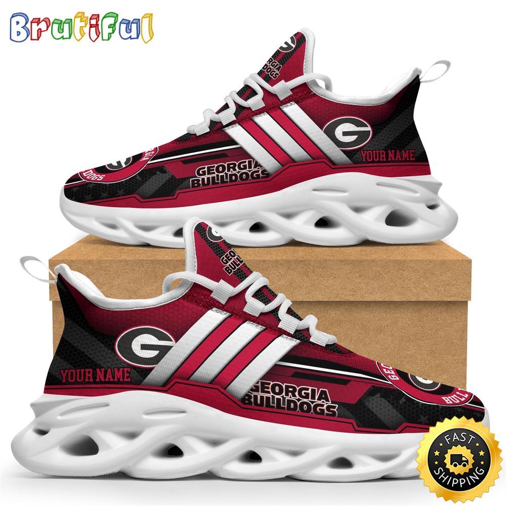 Sportswearmerch Georgia Bulldogs NCAA Max Soul Shoes Sneakers For Fan