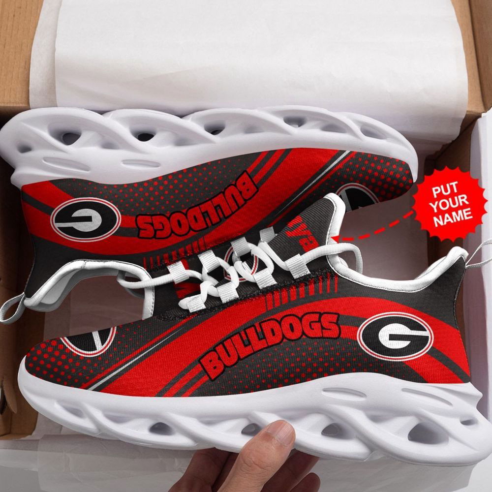 Sportswearmerch Georgia Bulldogs NCAA Max Soul Shoes Sneakers For Men And Women
