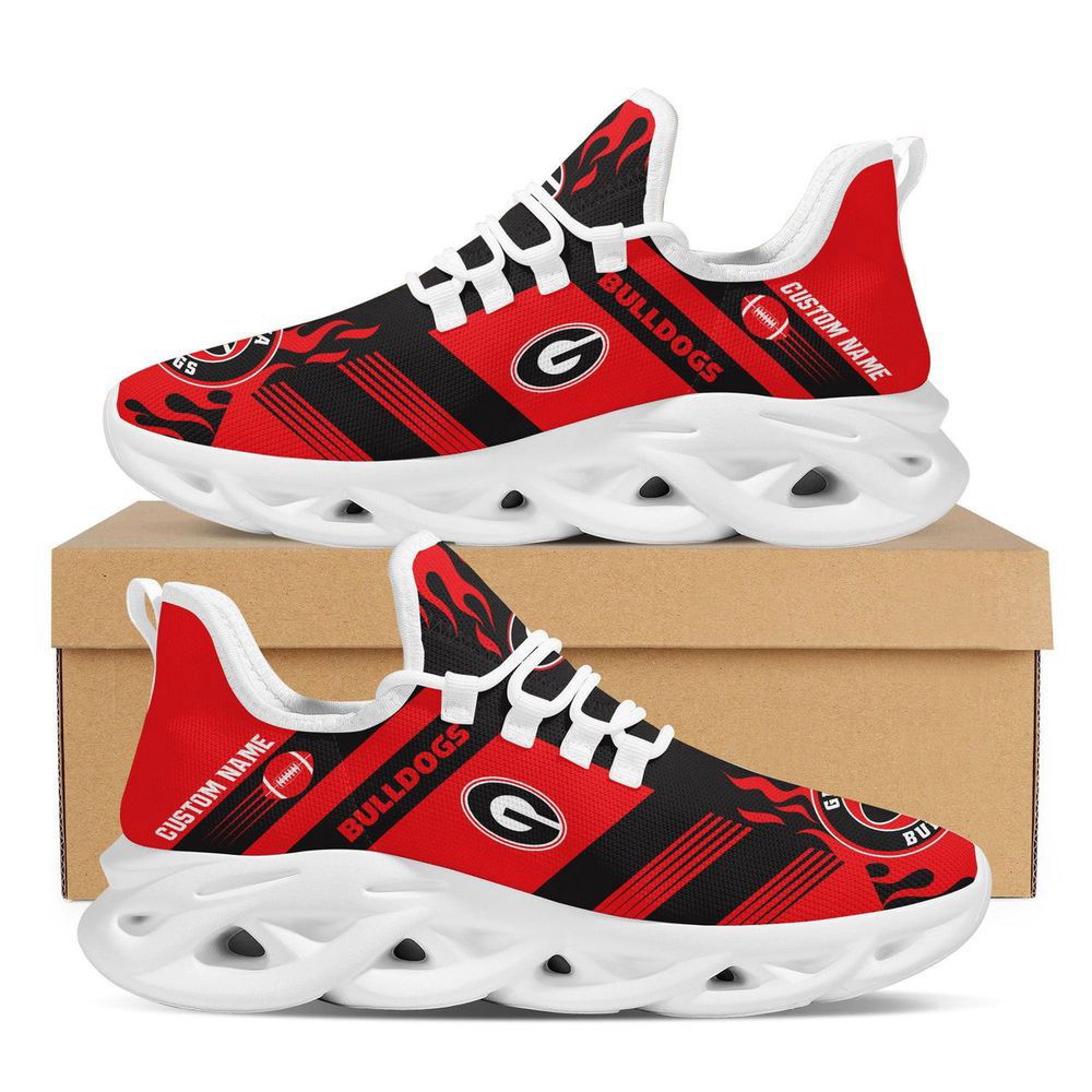 Sportswearmerch Georgia Bulldogs NCAA Max Soul Shoes Sneakers For Men And Women
