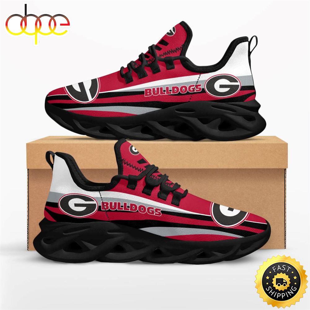 Sportswearmerch Georgia Bulldogs NCAA Max Soul Shoes Sneakers For Men And Women