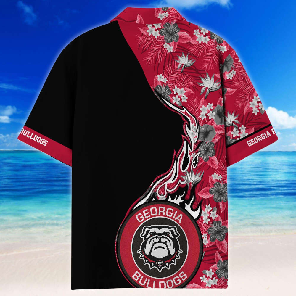 Sportswearmerch Georgia Bulldogs NCAA Personalized Hawaiian Shirt For Fan