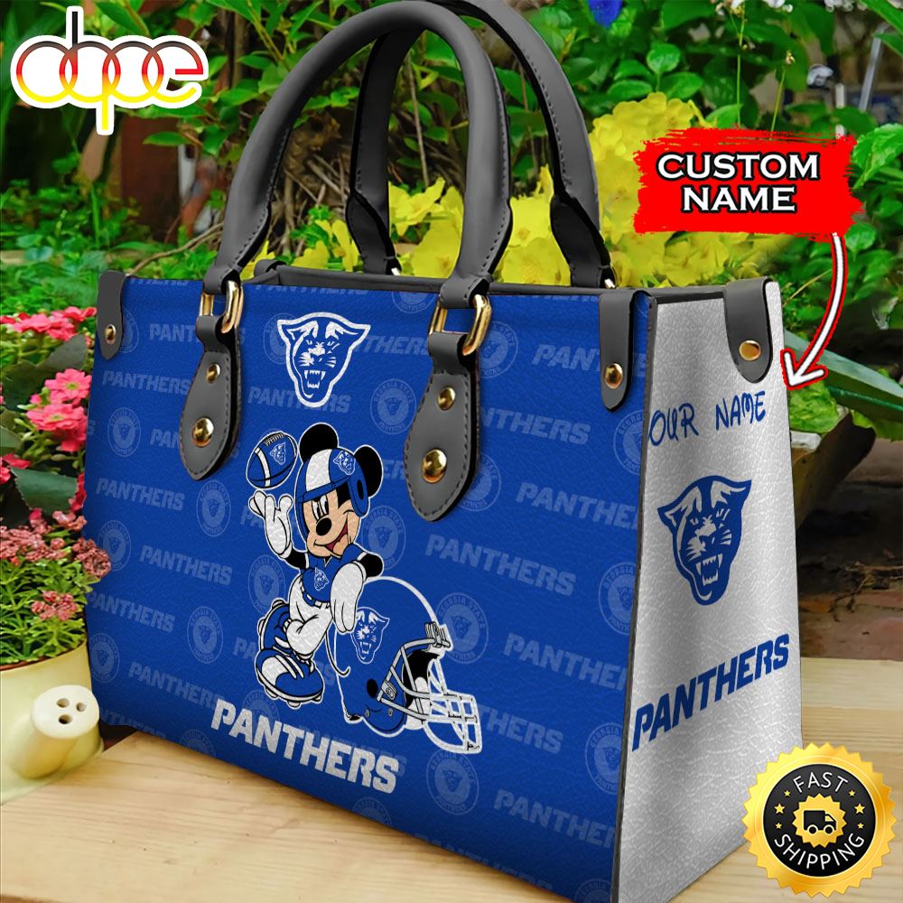 Sportswearmerch Georgia State Panthers NCAA Mickey Leather Bag For Fan