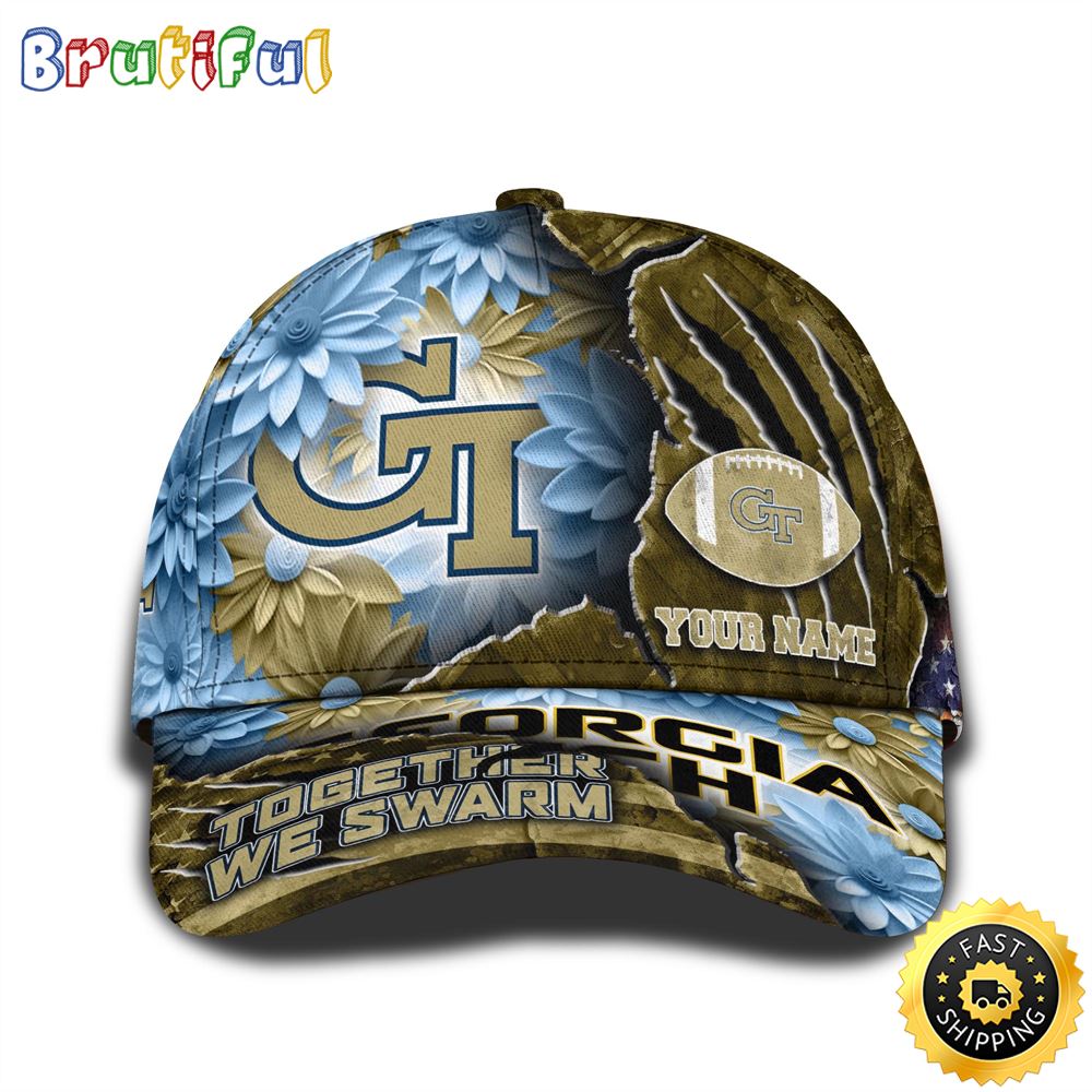 Sportswearmerch Georgia Tech Yellow Jackets NCAA Classic Cap For Fan