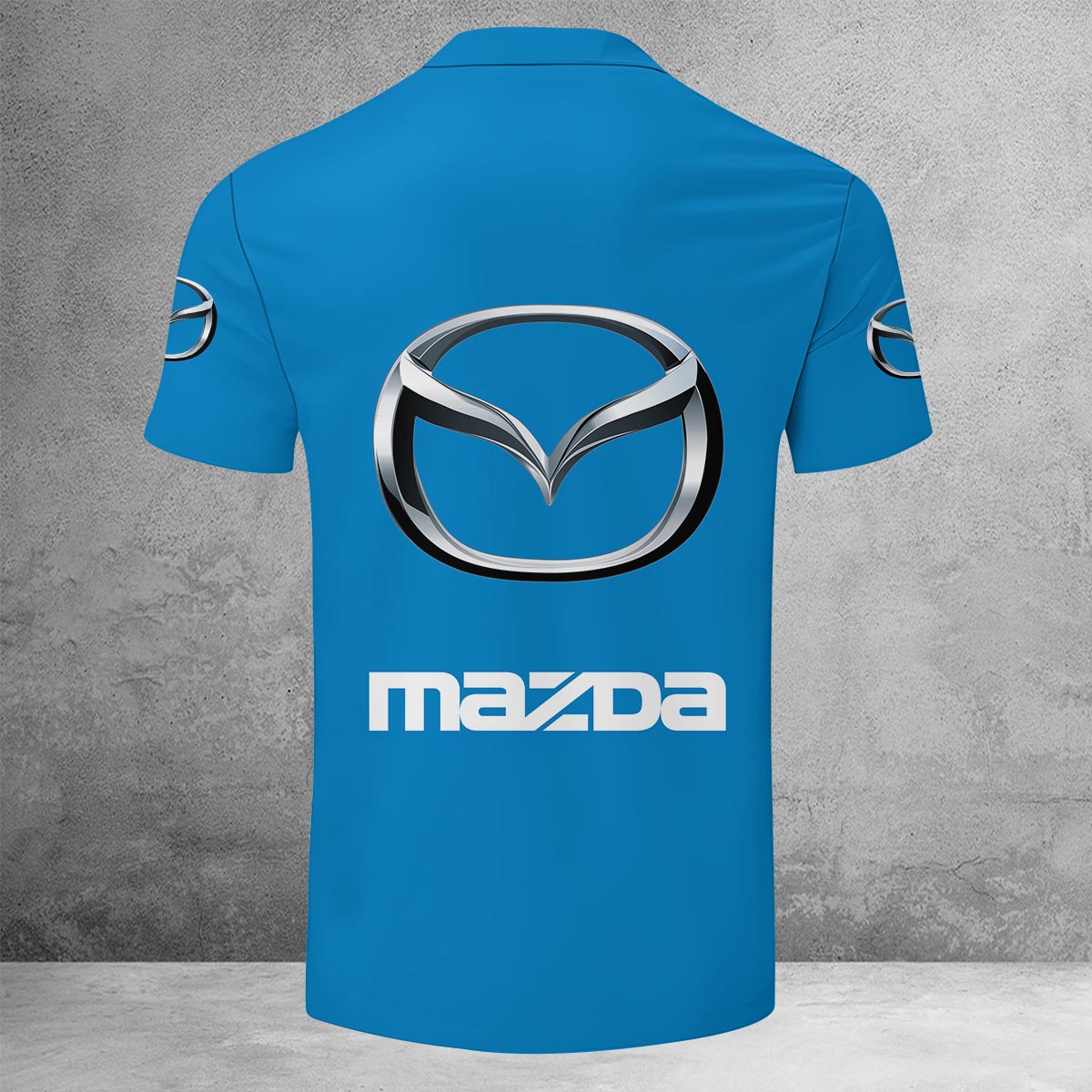 Sportswearmerch Georgia Tech Yellow Jackets NCAA Lapel Zip Polo Shirt For Fan