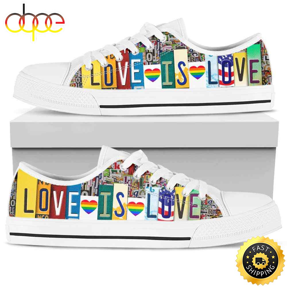 Sportswearmerch Get Noticed With LGBT Pride Shoes Low Top Canvas Sneakers Shoes For Men And Women