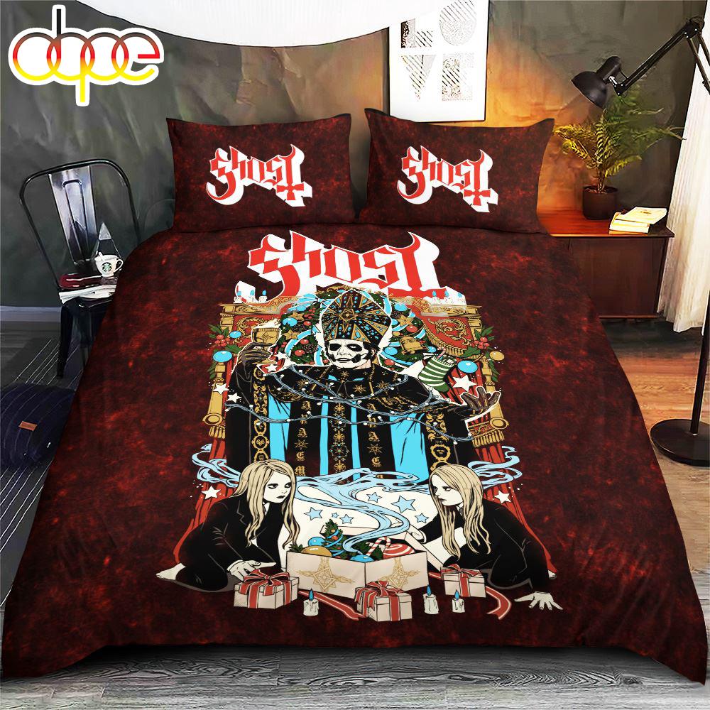 Sportswearmerch Ghost Band Music Bedding Set For Fan
