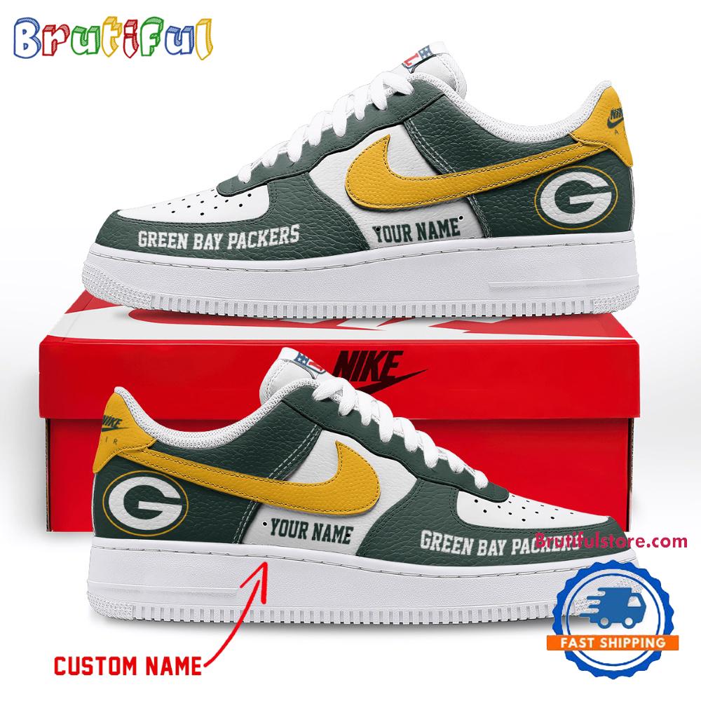 Sportswearmerch Green Bay Packers NFL Air Low-Top Shoes For Men And Women