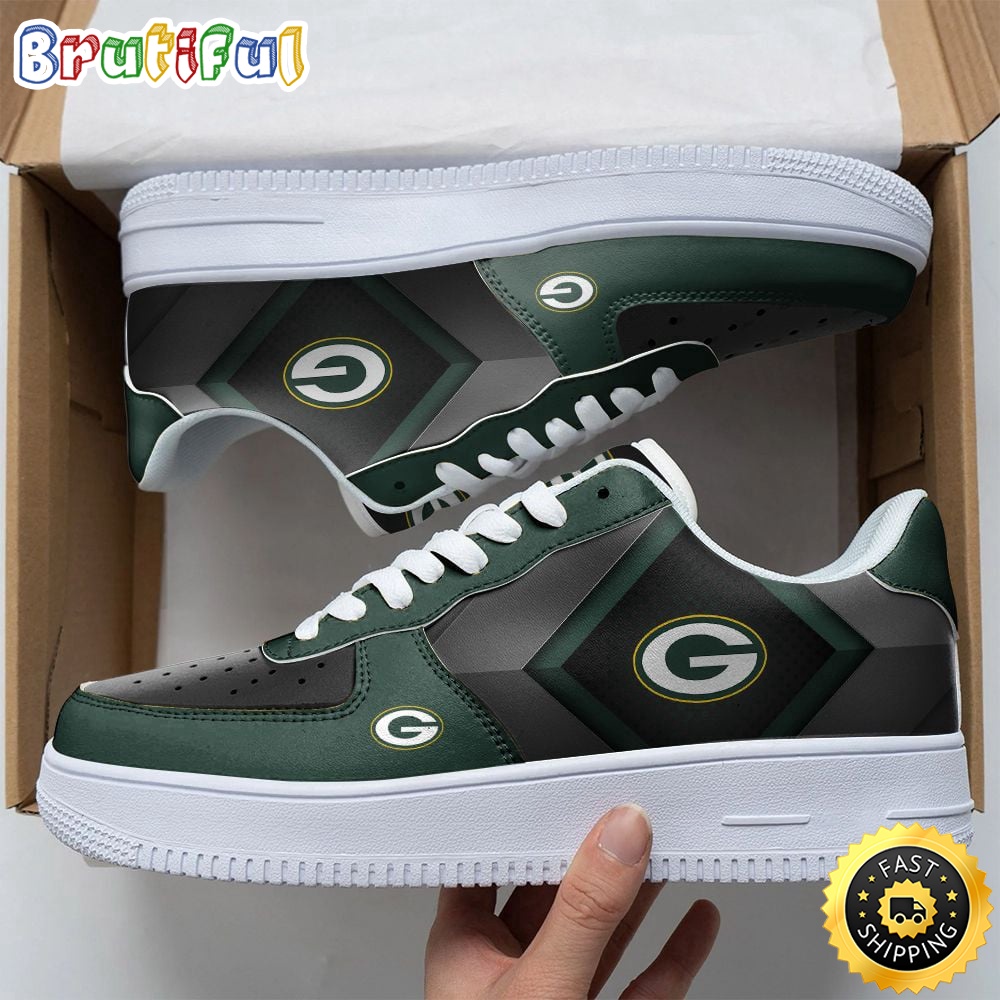 Sportswearmerch Green Bay Packers NFL Air Low-Top Sneakers Shoes For Men And Women
