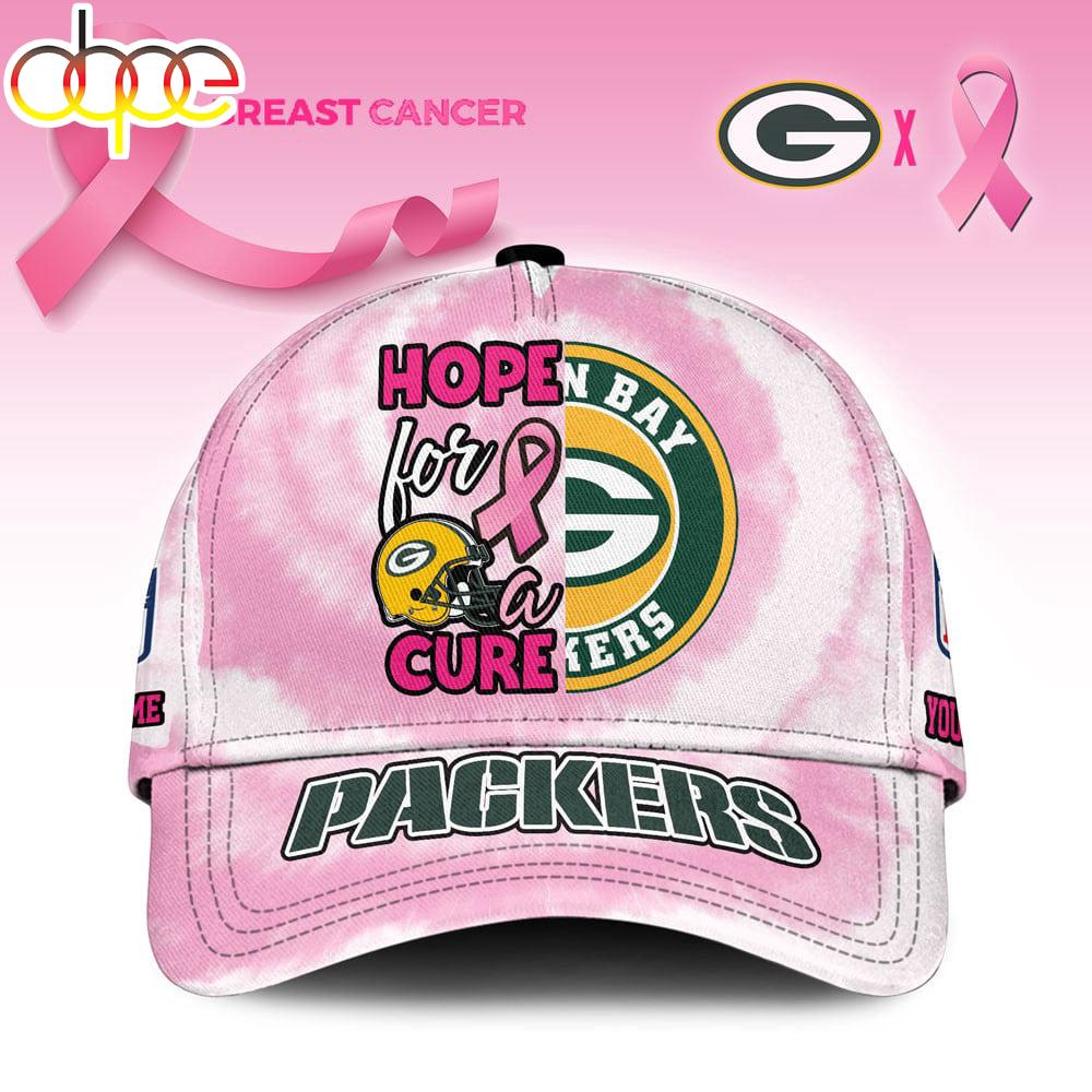 Sportswearmerch Green Bay Packers NFL Breast Cancer Awareness Classic Cap For Fan