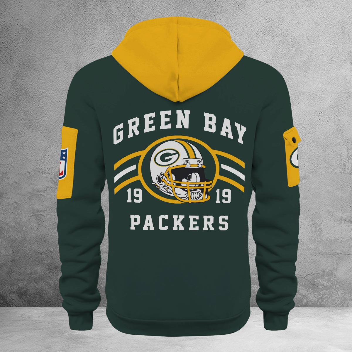 Sportswearmerch Green Bay Packers NFL Half Zip Hoodie For Fan