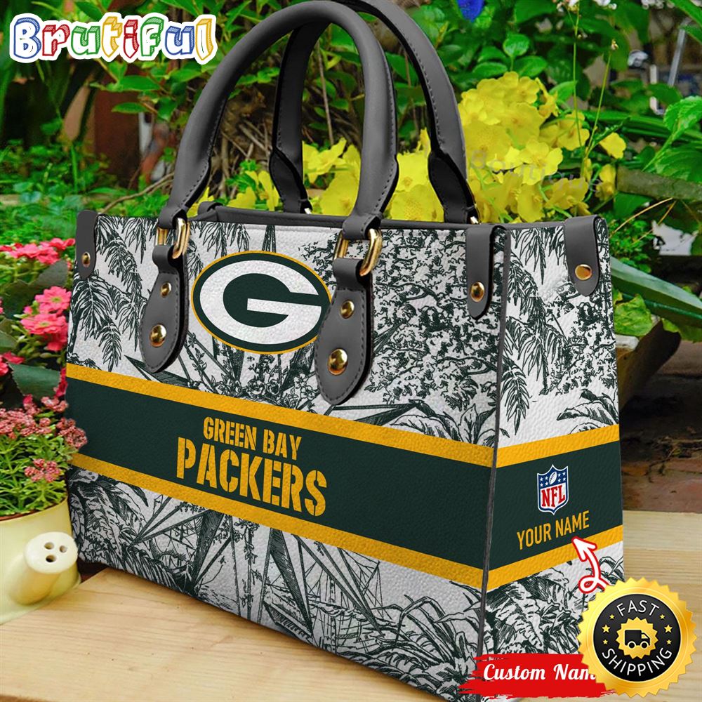 Sportswearmerch Green Bay Packers NFL Leather Handbag For Fan