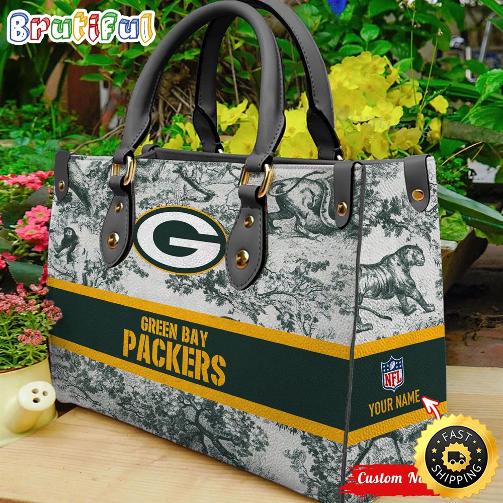 Sportswearmerch Green Bay Packers NFL Leather Handbag For Fan